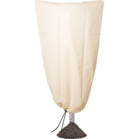 1pc Hivernage Plante Toile Protection 80x120cm Cordon Serrage Polypropylène Citronnier Palmier Olivier (1/3)