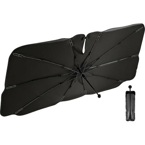 Parasols de voiture, pare - soleil de voiture, pare - brise, pare - brise pivotant à 360 °, la plupart des voitures sont équipées de pare - soleil UV (80 cm x 140 cm) (1/5)