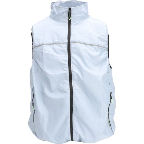 Gilet de travail climatisé avec ventilateur, alimentation USB, refroidissement d'été, Protection du travail, 3 niveaux réglables, unisexe, M (1/5)