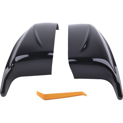 Door Mirror Housing for BMW X5 E70 X6 E71 07-13 51162182697 Gloss Black Set 2pc (1/5)