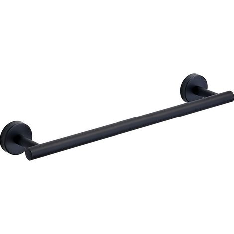 Portasciugamani da bagno Portasciugamani da cucina Appendino per strofinacci da cucina Foratura Acciaio inossidabile 304 Montaggio a parete antiruggine 30 cm (nero)