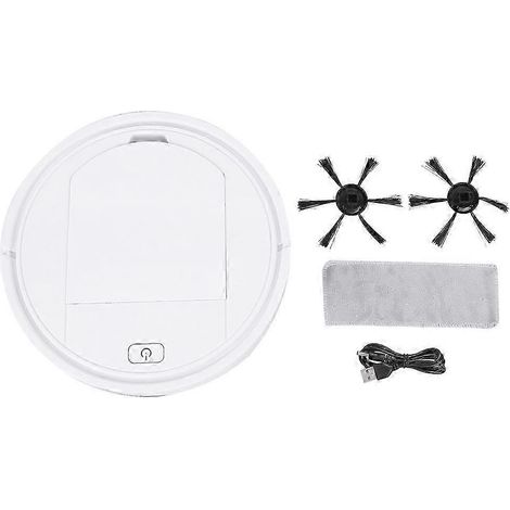 Robot balai laveur rechargeable AURA, facile à utiliser, pour un nettoyage automatique et intelligent des sols, silencieux et haute efficacité. (1/5)