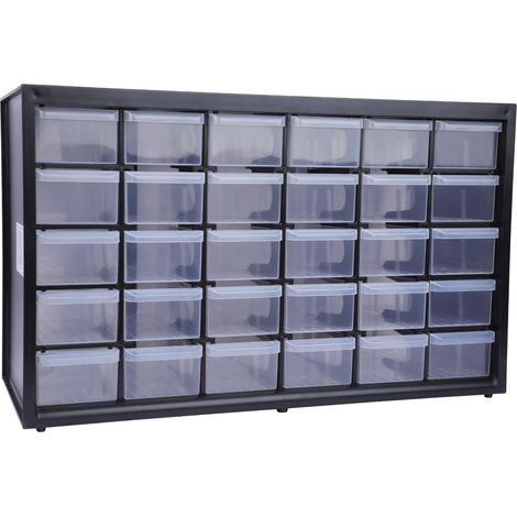 Boîte de rangement polyvalente avec 30 petits tiroirs, 1-93-980 (1/5)