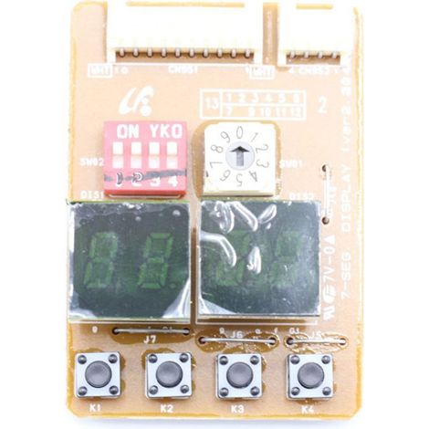 ASSY PCB DISPLAY MH080FXEA4 INVERTER POUR CLIMATISEUR SAMSUNG - DB93-02894A