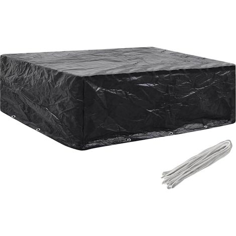 Copertura per Mobili da Giardino con 8 Occhielli 250x210x90 cm vidaXL