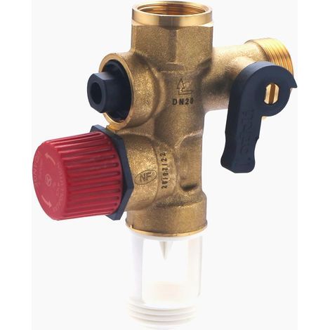 Right-Hand Safety Group 20x27 Brass NF Standard For Cumulus Water Heater (1/5)