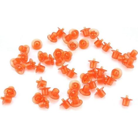 Lot de 100 socles apicoles pour apiculteurs américains (orange) - Online Store (1/3)