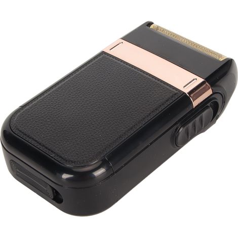 Tondeuse à barbe électrique portable mini, multifonctionnelle, efficace et puissante, de style rétro, idéale pour la maison et les voyages. (1/5)