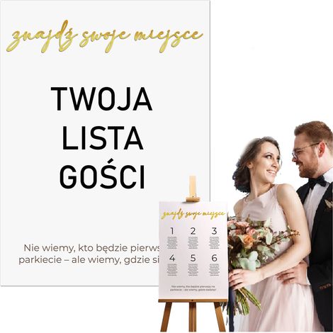 Plano de mesas personalizado para bodas Inscripción (1/5)