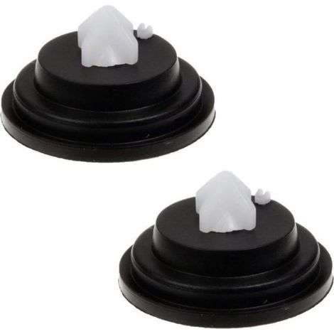 2 x authentique Chasse d'eau d'arrivée d'eau Boule flotteur Valve Rondelle de diaphragme (1/4)