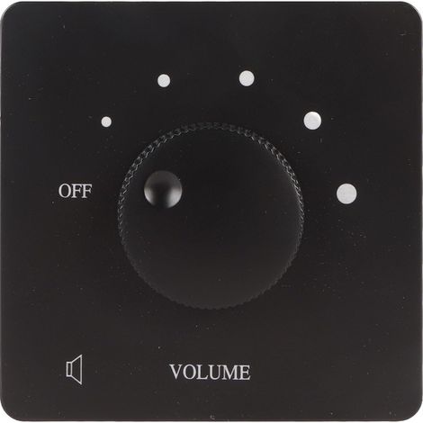 Speaker Volume Control 50W Audio Volume Control Button with Power Switch 5 Speed Adjustable Volume Control Rotary Button (1/5)
