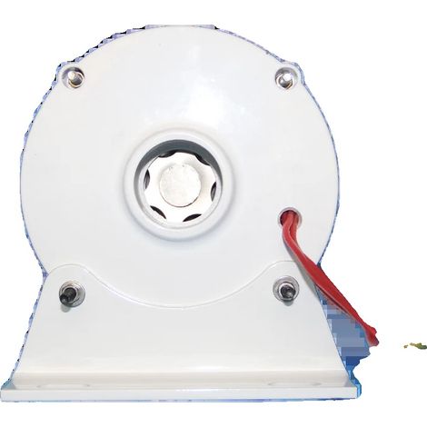 Generador de turbina eólica, bajas RPM, certificado CE, con base-b, 6000W-a, 24V-a (1/2)