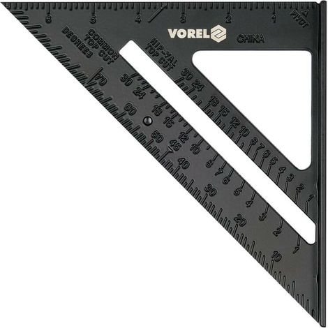 Squadra Vorel kątownik aluminiowy 250mm alluminio 2,5 mm