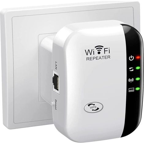 Kompakter und tragbarer WLAN Repeater für zuverlässige Netzwerker (1/5)