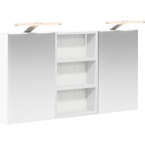 Maison Exclusive - Badezimmerschrank-Set 3 pcs 90 x 10,5 x 50 cm
