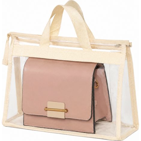 Sac de protection de sacs pour main beige beigeS (1/5)