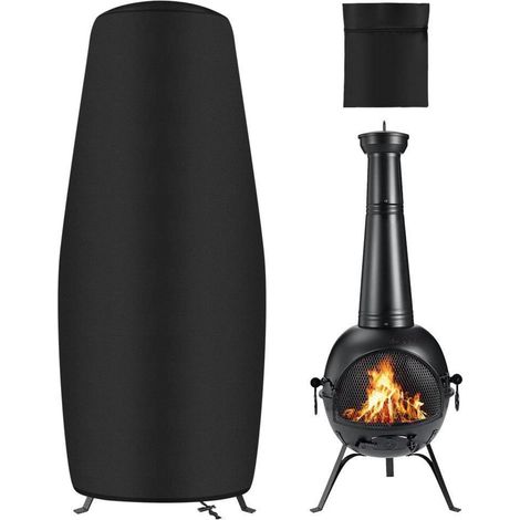 Housse de protection pour parasol chauffant, étanche, résistante aux UV, 122x61x21cm (1/5)