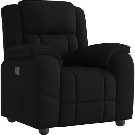 Maison Exclusive - Relaxsessel Schwarz Stoff