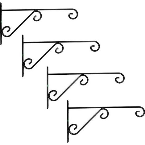 Support mural robuste pour plantes - Lot de 4 (1/3)
