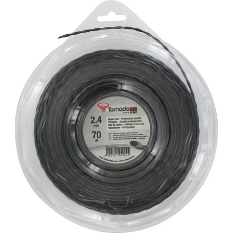 Desbrozadora ozaki tornado 70 m línea de nylon 2.4 mm