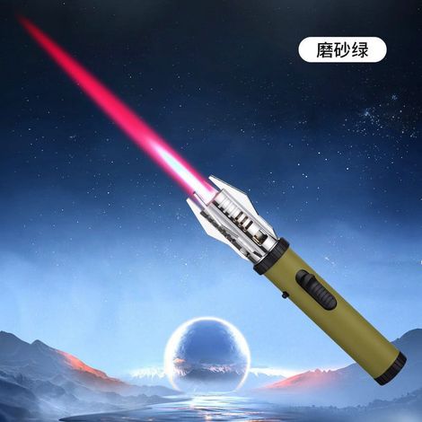Lighter - Butane Lighter - Windproof Adjustable Flame - For Cooking Camping Outdoor Use - 1 Piece (1/5)