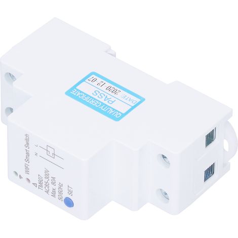 Interrupteur Horaire WiFi Intelligent TM607 80A AC85-300V, Commande à Distance par Application, Minuterie pour Équipements Industriels, Compteur Énergie (1/5)