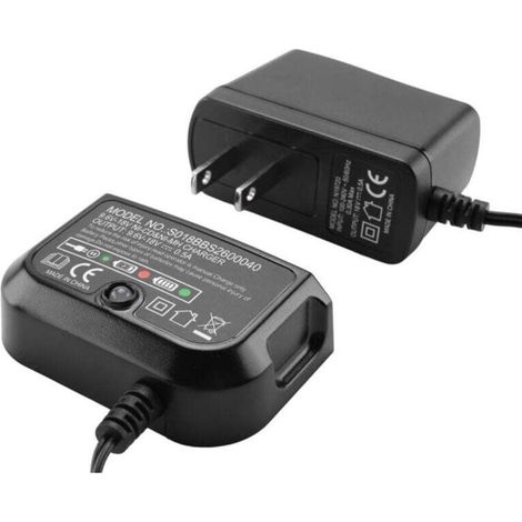 Chargeur de remplacement pour batterie noire et 9,6V-18V A12, A12-X, HPB18, HPB14, HPB12, HPB96, NI-CD NI, prise américaine Crezuo (1/4)