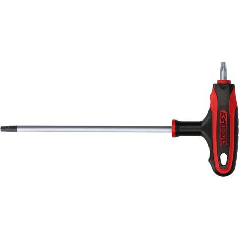 KS Tools T-Griff-Torx-Winkelstiftschlüssel,Bohrung, TB9 (1/3)