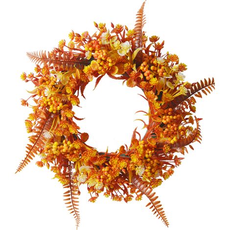 1 Ghirlanda di Halloween - Decorazione per feste, festa del raccolto e ghirlanda da tavola del Ringraziamento (1/4)