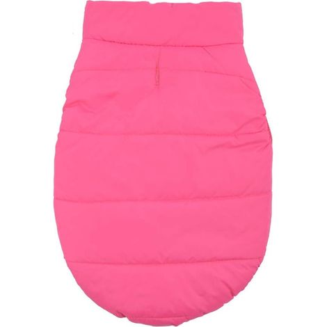 Coupe-vent extérieur pour chien de taille M (L (Taille de poitrine 57 cm), Rose) (1/2)