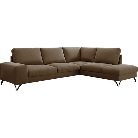 Sofá rinconero ComfiDream Lyrana II, Verita 28, Función de descanso, Almacenaje, 285x214x91cm, 0