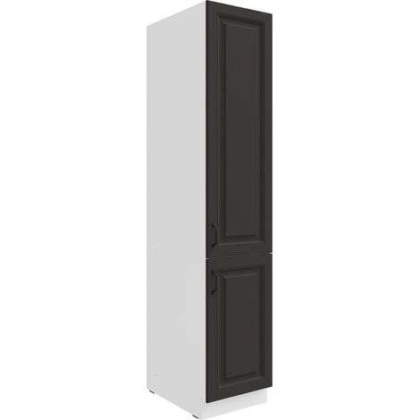 Küchen Vorratshochschrank 40 cm Stilo Grau Küchenzeile Küchenblock (1/5)