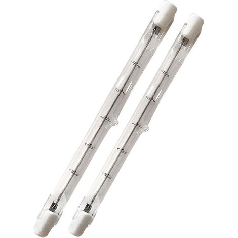 Ampoule halogène R7s 500W 118mm dimmable – Lumière blanche chaude 2800K – 11000lm – AC 220-240V – Pour éclairage professionnel (5pcs) - 200-240V (1/4)