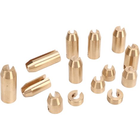 Contrepoids de Rayon de Roue en Laiton, Conception Précise, Résistants à l'Usure, Lot de 14 pour Super Moto et Dual Sport, Équilibrage Haute Performance (1/5)