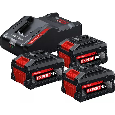Starter set expert - X3 batterie - 18V -8ah - Chargeur EXAL - 18V - 160 - BOSCH - 0615V0005R
