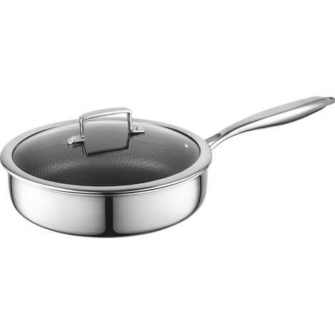 Aristo Plus Tiefe Edelstahl-Bratpfanne 26 cm 3,5 l (1/5)