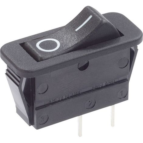 Arcolectric (Bulgin Ltd.) C1300VBAAF Wippschalter C1300VBAAF 250 V/AC 16 A 1 x Aus/Ein rastend 1 St