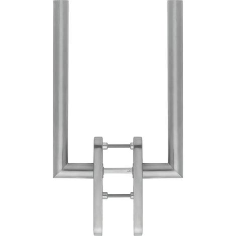 HOPPE Edelstahl-Hebe-Schiebe-Garnitur für Fenstertüren Amsterdam GRT/F69/10X128/PZ-69/75-80/180-KUGEL - 11622222 (1/3)