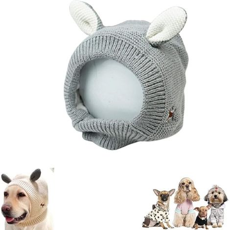 Couvre-oreilles de chien de protection contre le bruit (gris)-Fei Yu (1/5)