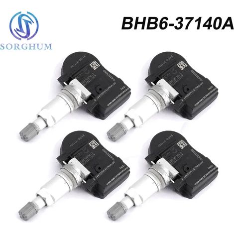 (4 pièces) BHB6-37140A Compatible avec Mazda 2, 3, 5, 6, CX-5, CX-6, CX-9, CX-9, MX-5 - Capteurs de pression des pneus Artz CarSystem BHB637140A (1/5)