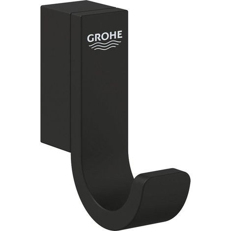 Grohe Selection crochet serviette noir mat 5.2 cm (1/4)