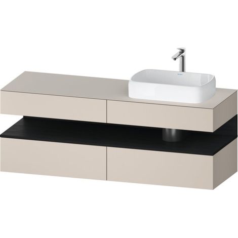 Duravit Collection One Konsolenwaschtischunterbau, 2 Auszüge, 2 (1/2)