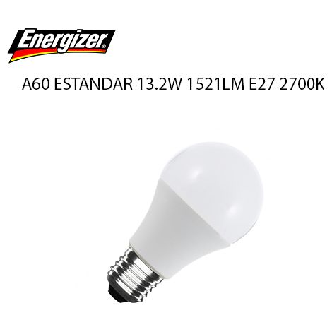 energizer ampoule led a60 standard 13.2w 1521lm e2700k