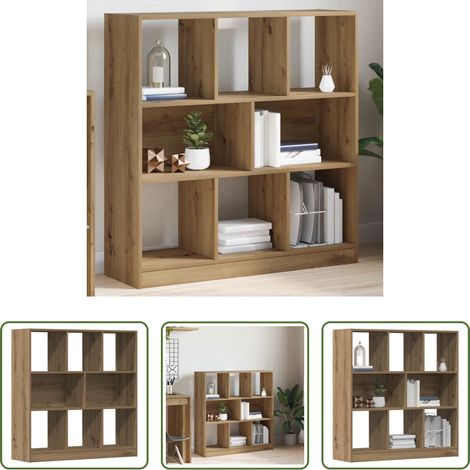 Bücherregal Holz - Bücherregal Artisan-Eiche 97,5x29,5x100 cm Holzwerkstoff (1/5)