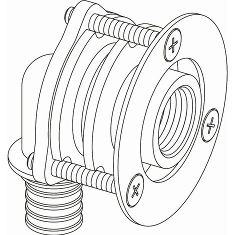 Gomito per parete in cartongesso SDR 11 LX REHAU 20 - 1/2 F - 11691211001