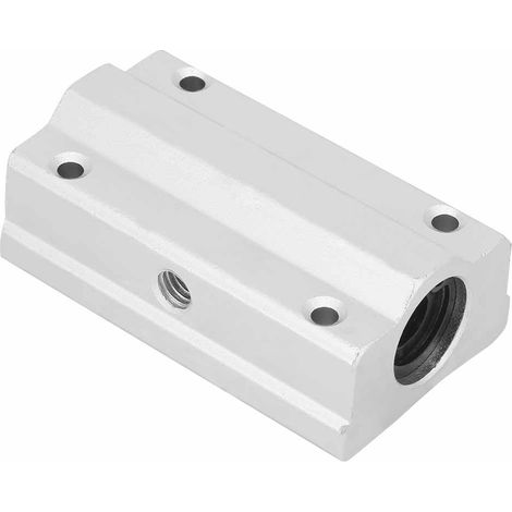 douille de guidage à billes pour rail long en alliage d'aluminium de 22 mm