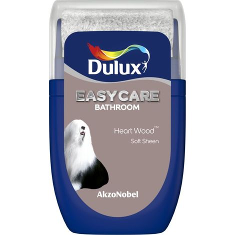 Dulux Easycare Bathroom Soft Sheen Tester Pot - 30ml - Heart Wood
