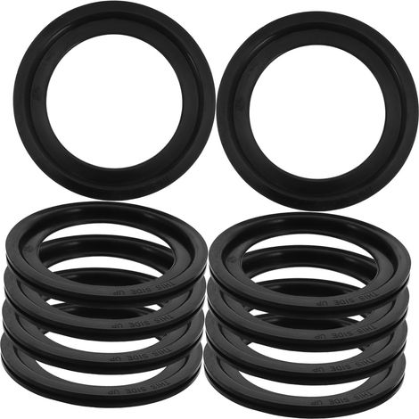 10 Pièces Silicone Toilet Seal Rings For Rv Toilets High-elastic (1/5)