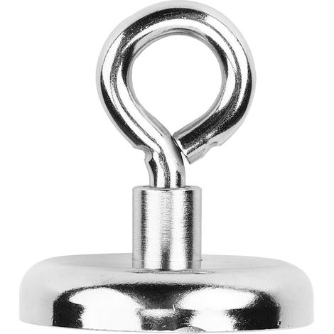 Aimant de pêche N35 F42, crochet suspendu pour objets magnétiques, outil de cuisine et pièces de quincaillerie, aimant puissant pour fixation murale (1/5)