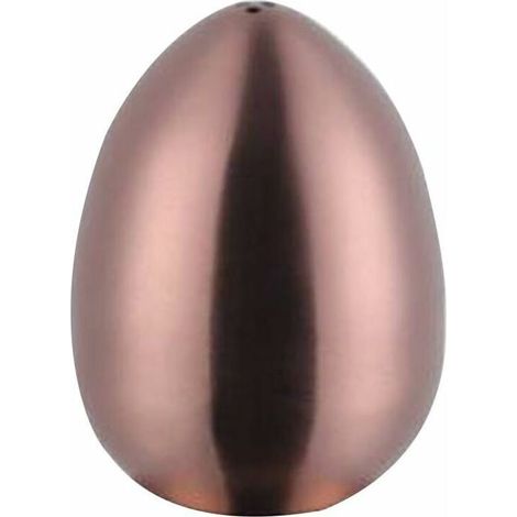Salière en acier inoxydable en forme d'œuf 3 trous Doré, Acier inoxydable, Or rose, 5.57.5CM (1/5)